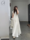 Mutedance 25 Spring/Summer Silk Corset Dress MD-MD25SS18-HOARY